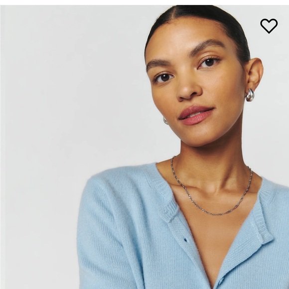 Reformation Light Blue Cardigan - Picture 2 of 15